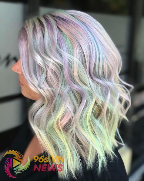 Tóc Highlight Cầu Vồng