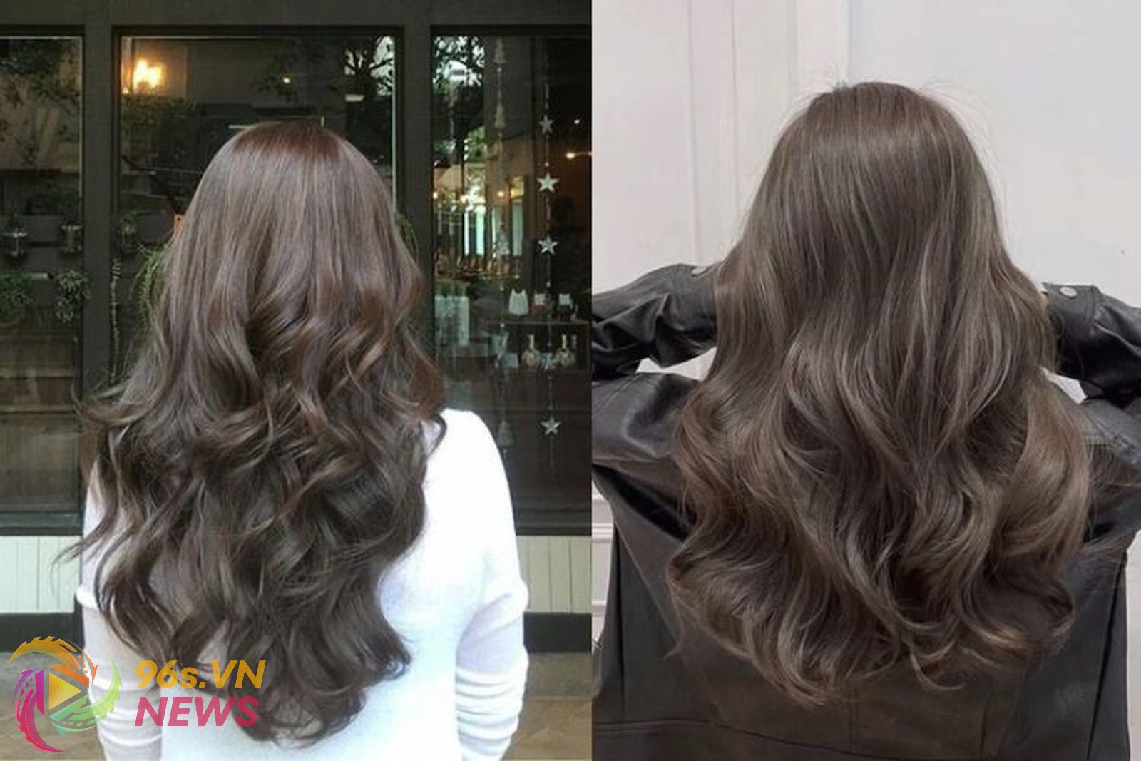 Tóc uốn gợn sóng sóng to