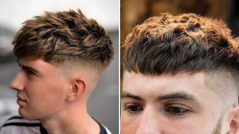 Uốn tóc nam French crop