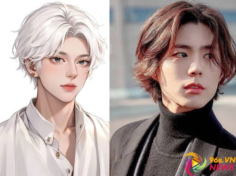 Tóc rẽ ngôi cổ điển