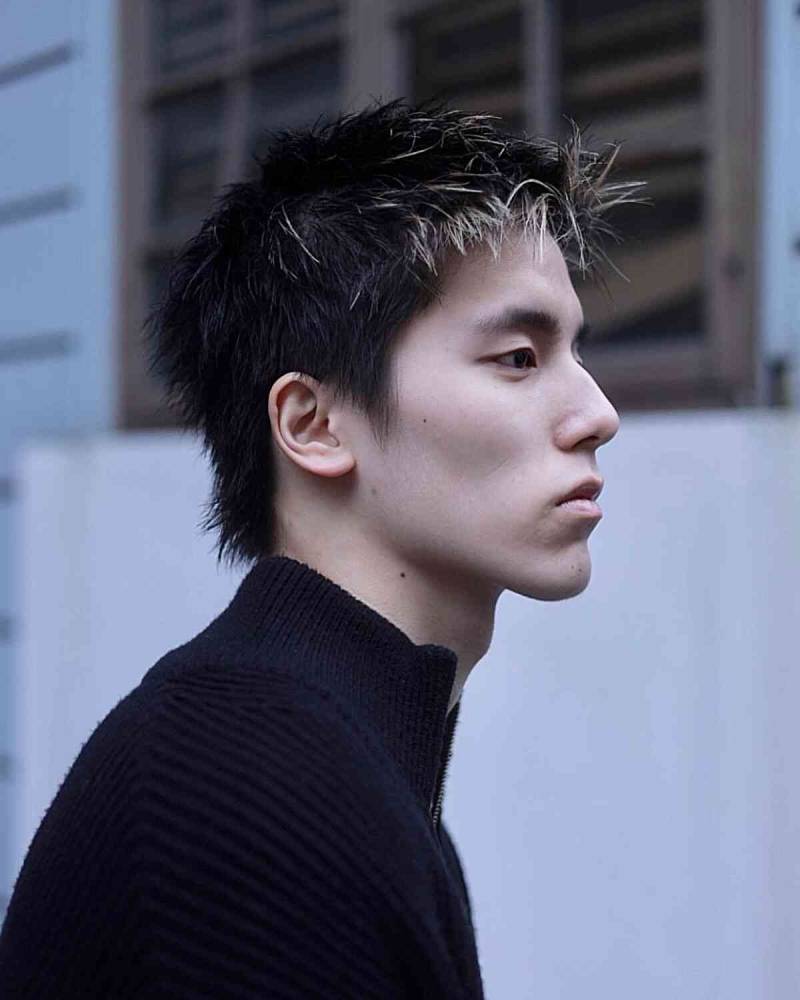 Kiểu tóc Frosted Tips Hàn Quốc