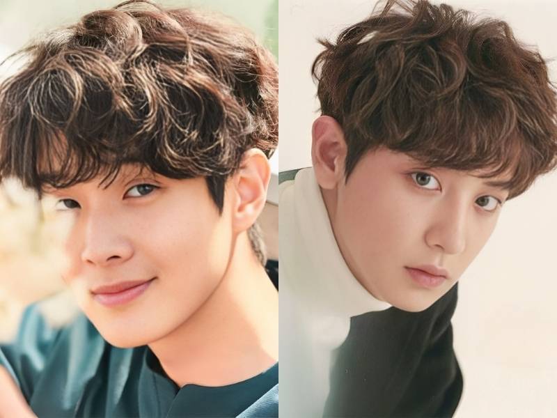 Kiểu tóc xoăn nhẹ Hàn Quốc