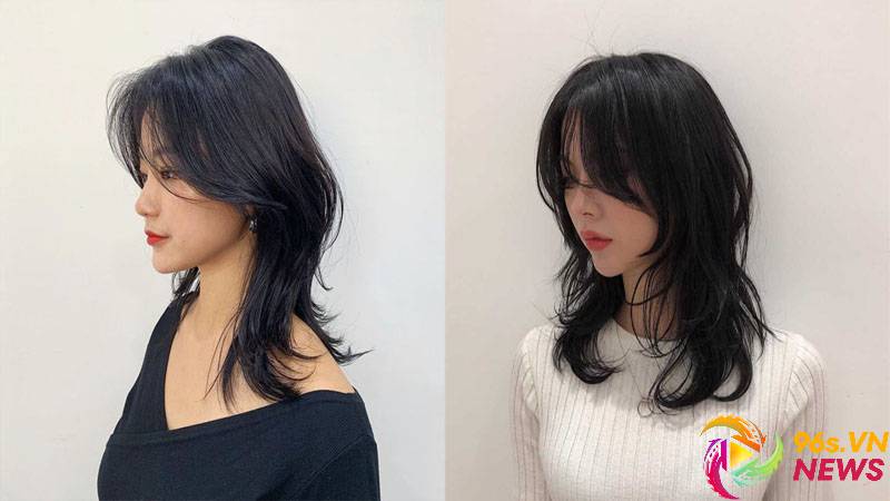 Tóc layer mullet phong cách