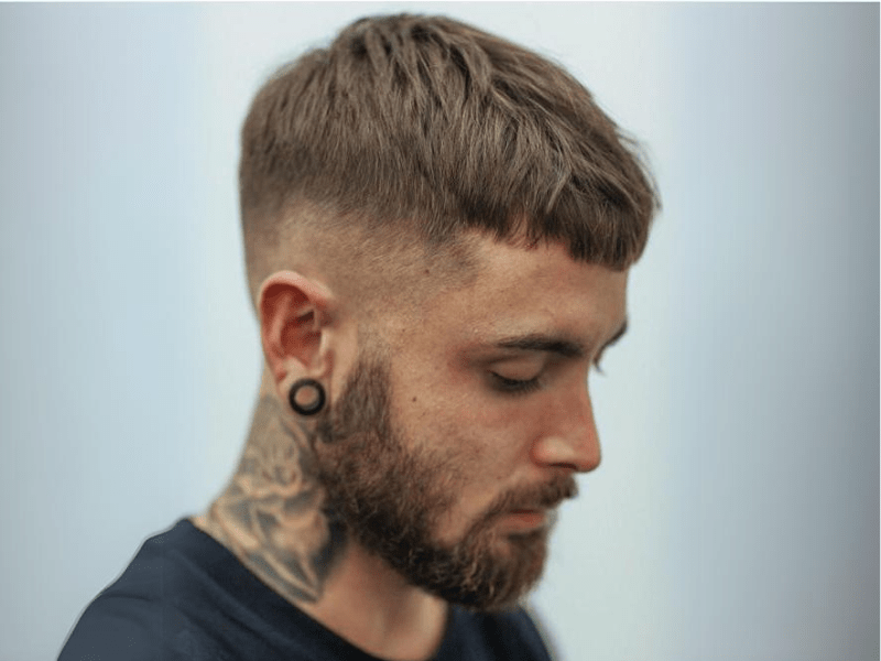 Tóc Mohican kết hợp Fade