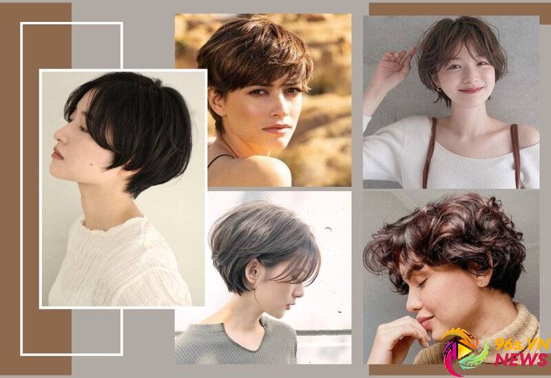 10+ kiểu tóc tém nữ mặt tròn đẹp cá tính