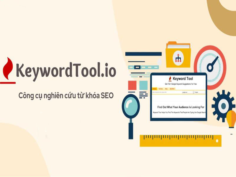 Phần mềm Keyword Tool.io