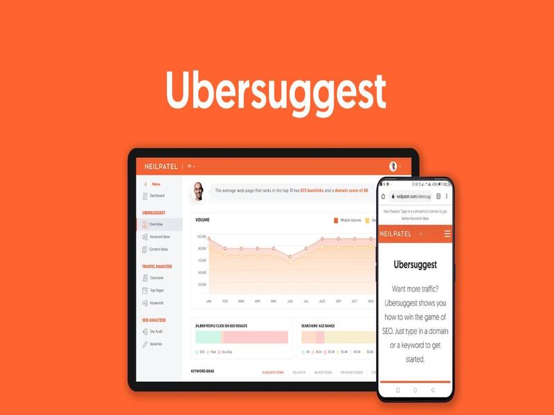 Phần mềm Ubersuggest