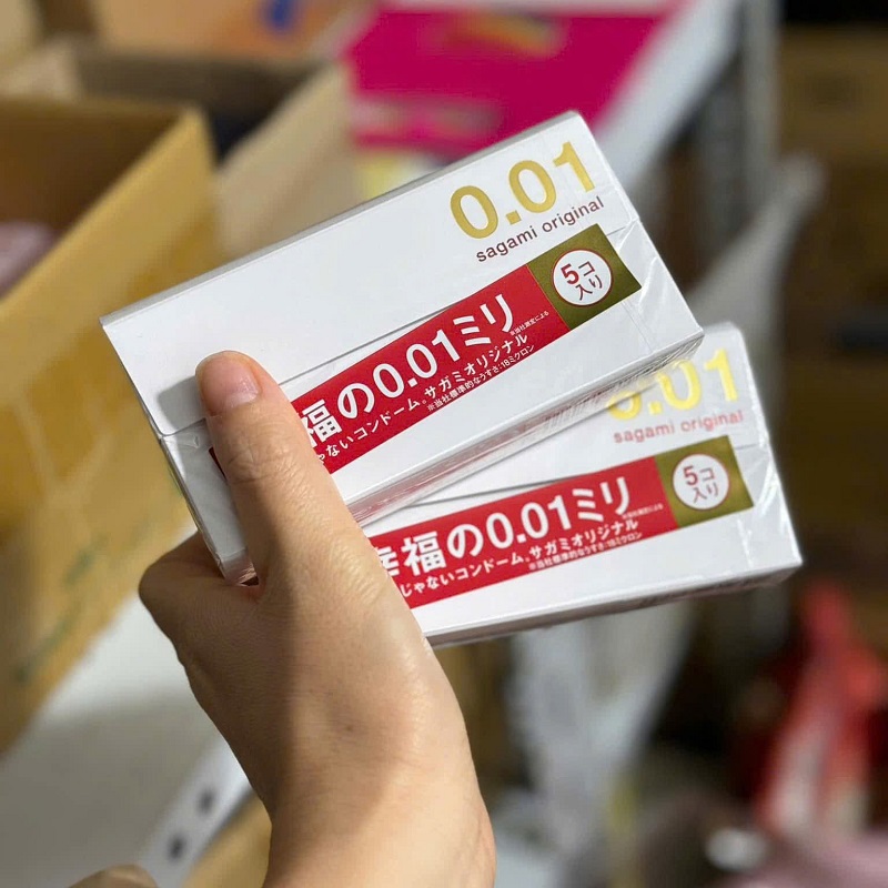 Bao cao su Sagami Original 0.01mm