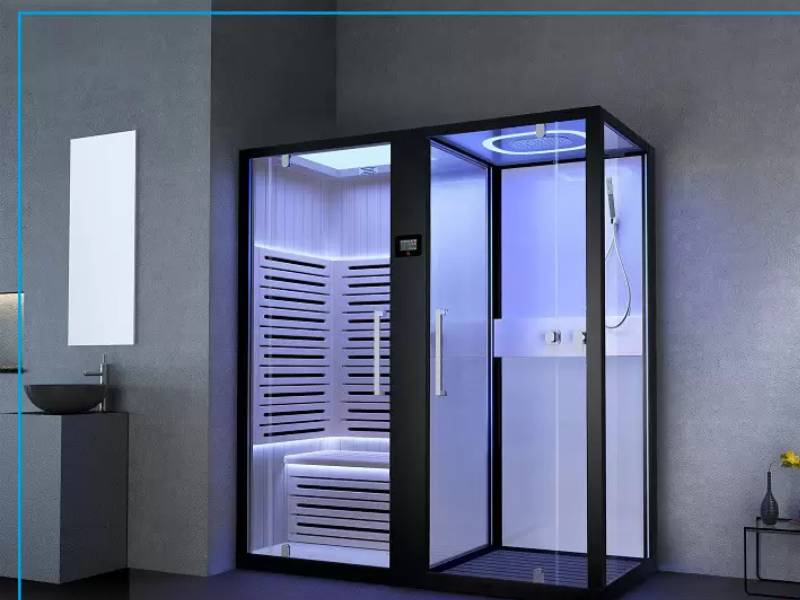 Phòng xông hơi khô kết hợp ướt Daros DR-9003