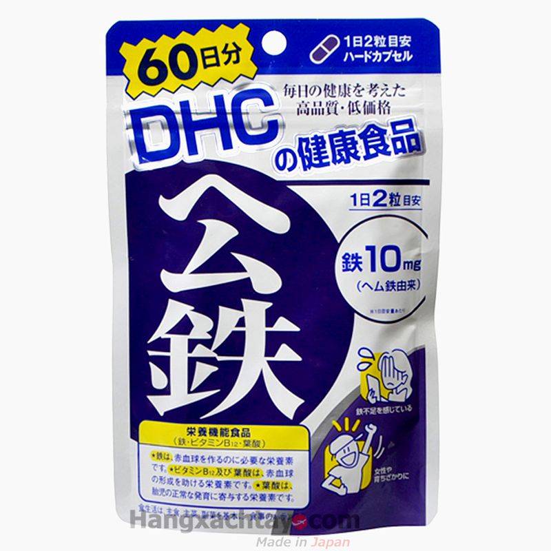 Viên bổ sung sắt cho bầu DHC