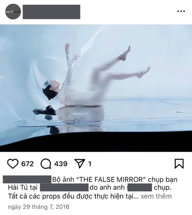 có nhiều luồng ý kiến khác nhau trước bức ảnh nude của hải tú