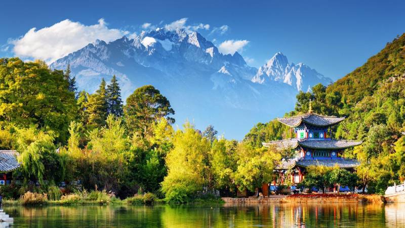 Thung lũng Shangri La xanh mát