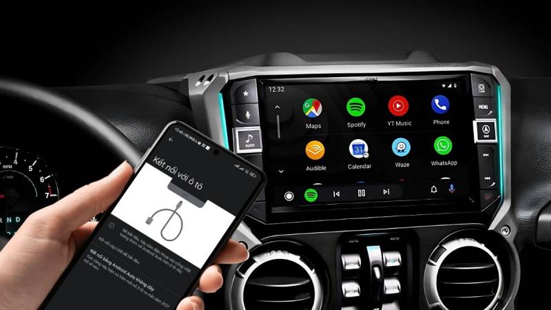 Kết nối Android Auto có dây