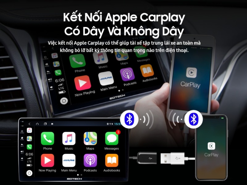 Kết nối Android Auto không dây