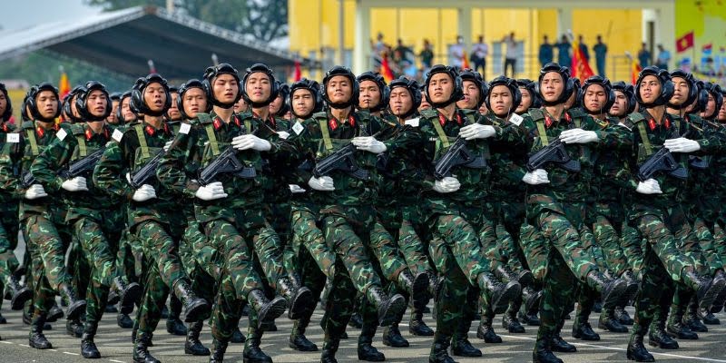 Các tuyến đường của từng khối diễu binh