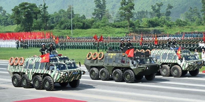 Bản đồ chi tiết tuyến đường diễu binh, diễu hành Quốc khánh 2/9