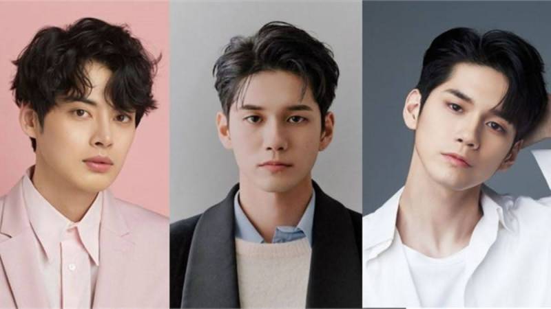 Kiểu tóc xoăn Hàn Quốc chia 7/3