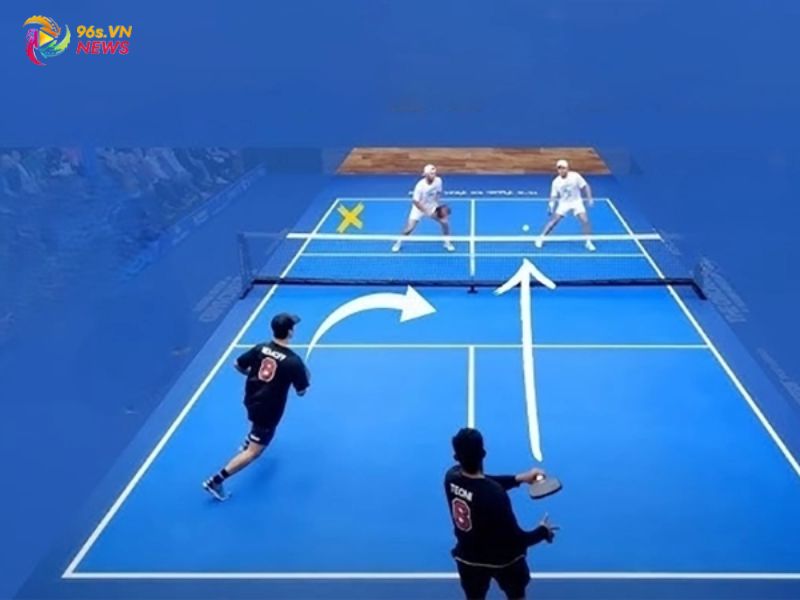 Luật chơi đôi trong Pickleball